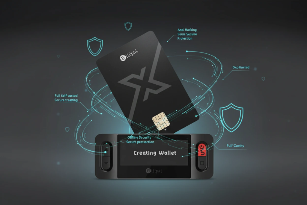 کیف پول سخت‌افزاری آفلاین با امنیت بالا، مقاوم در برابر هک و بدافزار برای نگهداری ارز دیجیتال